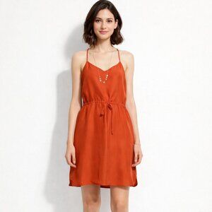 Satin Mini Dress – Chic, Modern & Flirty (S)